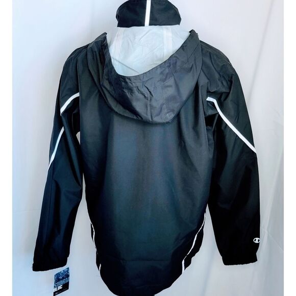 Holloway 229159 Adult Full Zip Hooded Circulate Water Proof/Wind Proof Jacket - Picture 5 of 10